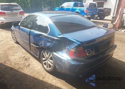 2003 BMW 330Ci из США, поврежденный, VIN WBABN53433PH03481